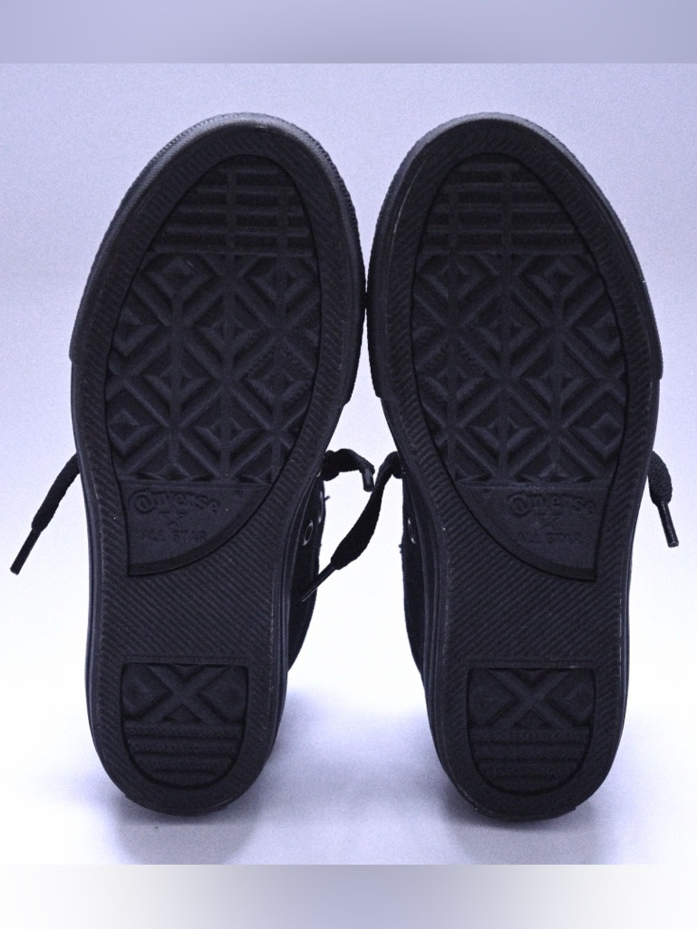 Converse Chuck Taylor All Star Low Black Monochrome Kids Size 1 - Picture 7 of 7